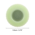 thumbnail image 4 of Unique Bargains 1 Pc Detachable Silicone Facial Cleansing Brush Green 0.98"x3.74", 4 of 6