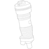 Genuine OE Porsche Air Spring - 9Y0-616-039-C