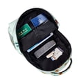 thumbnail image 5 of Xecao World Travel Map Backpack, a stylish and functional choice for both men and women, is the perfect basic bookbag for college, work, or travel, 5 of 5