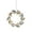 H, variant on KDFWDM Elegant Sequin-Filled Acrylic Christmas Ornaments, Snowflake & Christmas Tree Shapes Shatterproof Tree Pendants for a Sparkling Holiday Vibe, Festive Home and Party Decorations