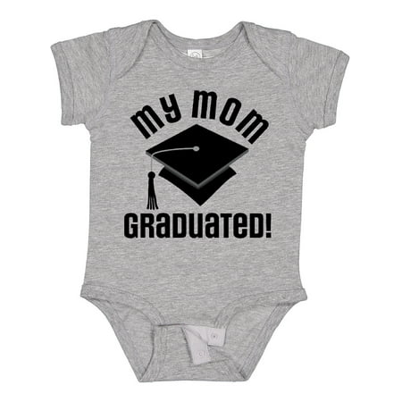 

Inktastic My Mom Graduated Gift Baby Boy or Baby Girl Bodysuit