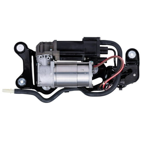 MOTORHEAD AUTO Air Suspension Compressor with Bracket, Direct OE Replacement for 2014-2019 BMW X5 X6
