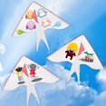 thumbnail image 2 of 8 Sets Kids Kite Assorted Blank Paint DIY Kite Making Kit Outdoor Flying Kite, 2 of 6