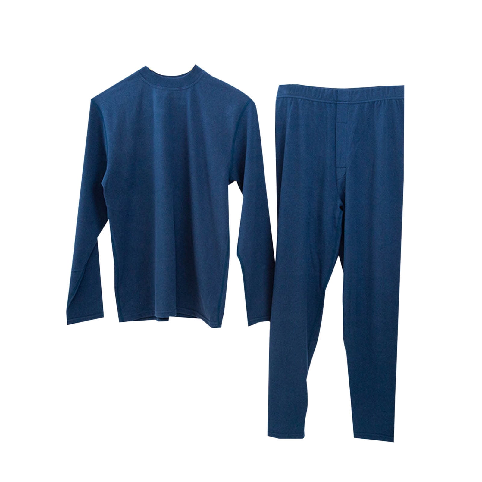 Thermal Underwear For Men Crew Neck Long Sleeve Pullover Tops