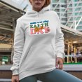 thumbnail image 2 of Make Everyday Earth Day Art Merch Gift, White Hooded Sweatshirt or Hoodie, Small, 2 of 5