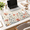 Floral, variant on Creative Galaxy Space Gaming Mouse Pad, Extended XXL Size, Anti-Slip Base