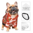 thumbnail image 3 of Balery Tomatoes Sudadera con Capucha para Perros Pequeños – Ropa para Mascotas, Disfraz para Perros y Gatos, Ideal para Fiestas y Cosplay-Small, 3 of 7