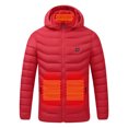 thumbnail image 4 of Plus Size Heated Jackets for Men Outdoor Warm Clothing Heated For Riding Skiing Fishing Charging Via Heated Coat, 4 of 9