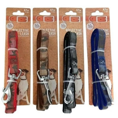 DDI 2332301 Dog Collars - Assorted Colors  Reflective  47'' Case of 96