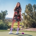 thumbnail image 3 of Uorisanigo 250th Birthday America Matching Couple Outfits Husban and Wife Clothing Golf Shirts for Men 1/4 Zip Up Workout Tops and Womens Golf Sleeveless Clothes Built in Shorts, 3 of 8