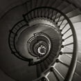 thumbnail image 2 of Peck, Gail 26x26 White Modern Wood Framed Museum Art Print Titled - Lighthouse Staircase, 2 of 4