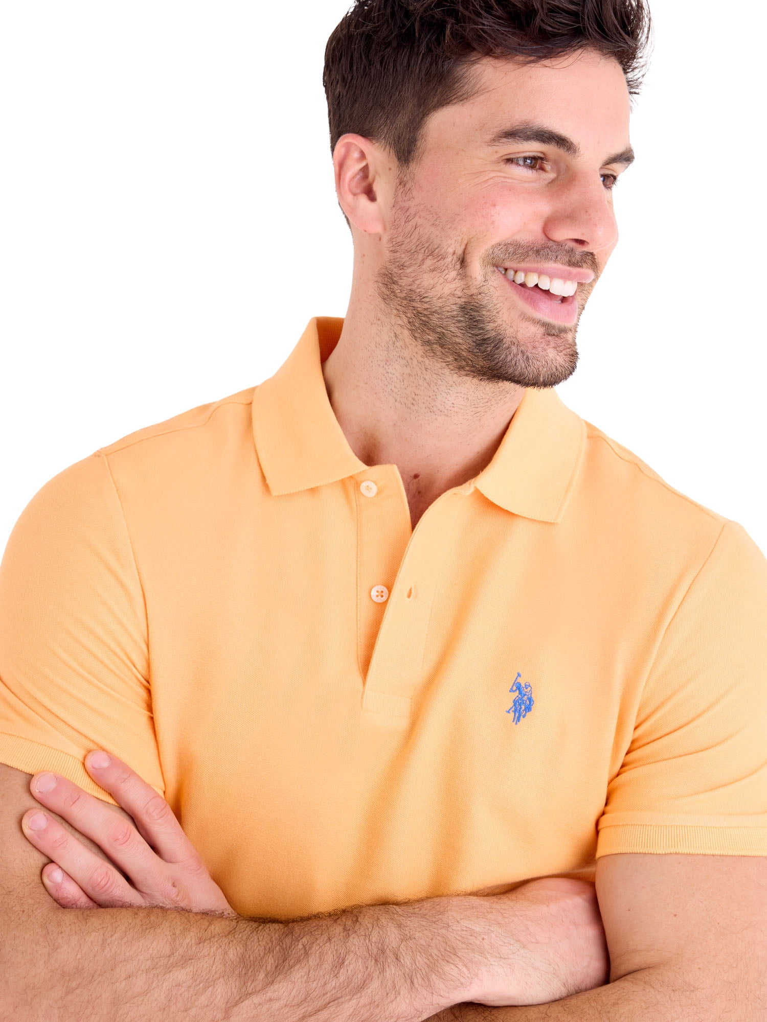 U.S. Polo Assn. Men's Performance Pique Polo Shirt