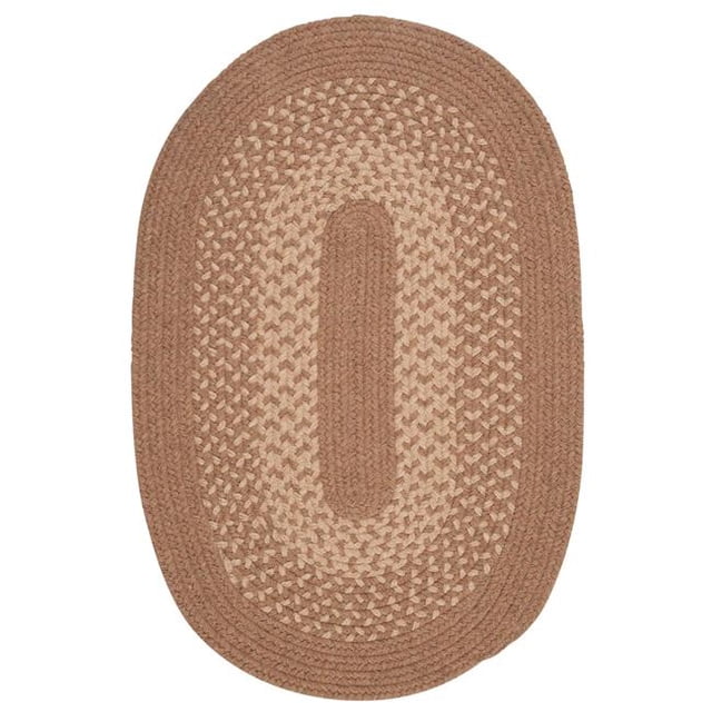 Colonial Mills JK80R036X036 3 ft. Jackson Wool Blend Round Area Rug, Taupe