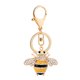 thumbnail image 1 of 1 pieza llavero creativo llavero de abeja de coche colgante de bolso de moda (dorado), 1 of 5