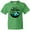 Kelly Green, variant on Dad's Hiking Buddy with Mountains and Trees Youth T-Shirt