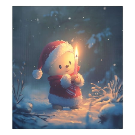 

Dishwasher Magnetic Sticker 23x26 Inch Refrigerator Magnetic Sticker Washing Machine Magnetic Sticker Kitchen Panel Magnetic Sticker Home Decor Christmas Snowman Candle Picture