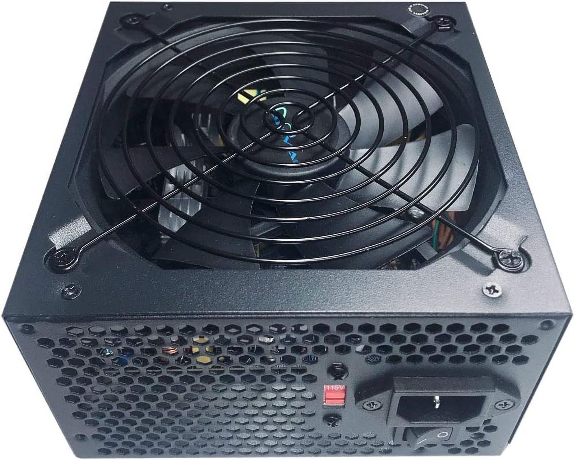 Apevia ATX-SP700 Spirit ATX Power Supply with Auto-Thermally Controlled 120mm Fan, 115/230V Switch, All Protections