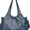 Blue, variant on Sunyuer Vintage Hobo Bag for Women - Large Capacity Crossbody Shoulder Handbag with Multi Pockets, 3-Way Carry, Adjustable Strap