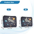 thumbnail image 4 of FORMRS 15"-15.6" Laptop Sleeve Protective Case Soft Carrying Quilted Computer Bag Cover, Black Record, 4 of 7