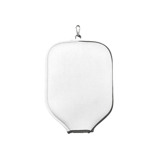 jinwen Neoprene Pickleball Paddle Cover Adult Protector for Outdoor Sports Training White
