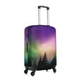 thumbnail image 6 of Cauagu Northern Lights Print Travel Luggage Cover,Travel Dust-proof Suitcase Cover Softside Suitcase Protector for 18-32inch,Not Included Suitcase, 6 of 8