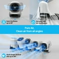 thumbnail image 4 of Coway Air Purifier Airmega Aim True HEPA Air Purifier + Fan (2in1), Covers Upto 246 sq ft, Auto Mode, Oscillation, Air Quality & Filter Indicator, Button Lock, 4 of 8