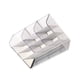 thumbnail image 2 of Inteprter Portalápices de malla para el hogar y la Oficina, pinzas para bolígrafos, cintas, reglas, estante de almacenamiento, organizador de Carpetas de archivos Tipo A Plata, 2 of 6