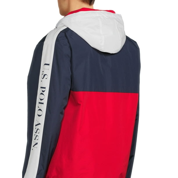 U.S. Polo Assn. Men's Color Blocked Polar Fleece Jacket U.S. Polo Assn. Men's Color Blocked Polar Fleece Jacket