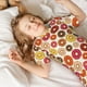 thumbnail image 5 of Balery Donut Conjunto de Pijama Infantil de Manga Corta con Estampado – Ropa de Dormir de Algodón Suave-Large, 5 of 6
