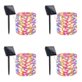 thumbnail image 2 of Luces Cadena Solares Lámpara Hadas Alambre Cobre Impermeable (multicolor 100LED), 2 of 8