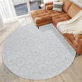 thumbnail image 7 of Dalyn Rug Company & Addison Rugs Indoor/Outdoor Surfside ASR32 Gray Washable 8' x 8' Round Rug, 7 of 7