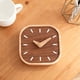 thumbnail image 5 of Reloj de mesa de madera analógico, silencioso, elegante, moderno, para escritorio, adorno de mesa para mesita de noche, estante, encimera, entrada,, 5 of 9