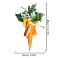thumbnail image 2 of Creatine Simulation Of Carrot Bouquets Hanging Holiday Simulation Of Carrot Floral Pendants Living Room Wall Pendants, 2 of 6