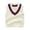 Beige, variante sur Aocisk Gilet Classique en Tricot pour Garçons Style Préscolaire Académique Confortable Automne Hiver Cardigan pour Enfants Noir 7-8 Ans