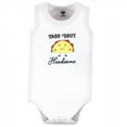 thumbnail image 2 of Hudson Baby Infant Boy Cotton Sleeveless Bodysuits 5pk, Taco Truck, 12-18 Months, 2 of 4