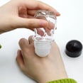 thumbnail image 6 of ACDANC 2Pcs Glass Empty Roller Bottles with Plastic Roller Ball,Deodorant Roll on Bottles Containers Leak Proof Massage Roller Ball Bottles with Cap for Essential Oils Perfume(30Ml+50Ml), 6 of 6