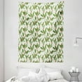 thumbnail image 1 of Tropical Tapestry, Tropical Palm Leaves with Banana Flowers Flourishing in Nature of Hawaii Jungle, Wall Hanging for Bedroom Living Room Dorm Decor, 60W X 80L Inches, Multicolor, by Ambesonne, 1 of 2