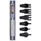 thumbnail image 3 of Metal Interchangeable Flat Chisel Bit Hole Punch Stitching Tool with Leather Prong Set - Handle Included Banmo, 3 of 5