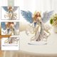 thumbnail image 2 of (FF153) Adornos Pintura Diamantes Adornos Doble Cara (diamante Brillante Una Cara + Diamante Forma Especial) Ángel, 2 of 9