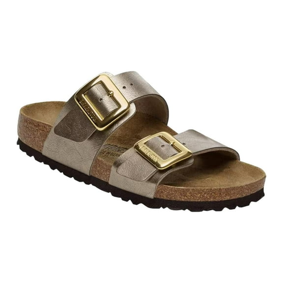 Birkenstock Sydney Cushion Buckle Graceful Taupe  1029372 Women's Size 10