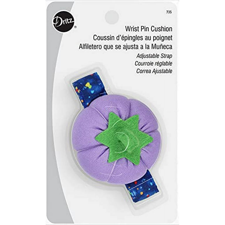 Dritz Green and Blue Tomato Wrist Pin Cushion - Pin Cushions - Sewing  Supplies - Notions
