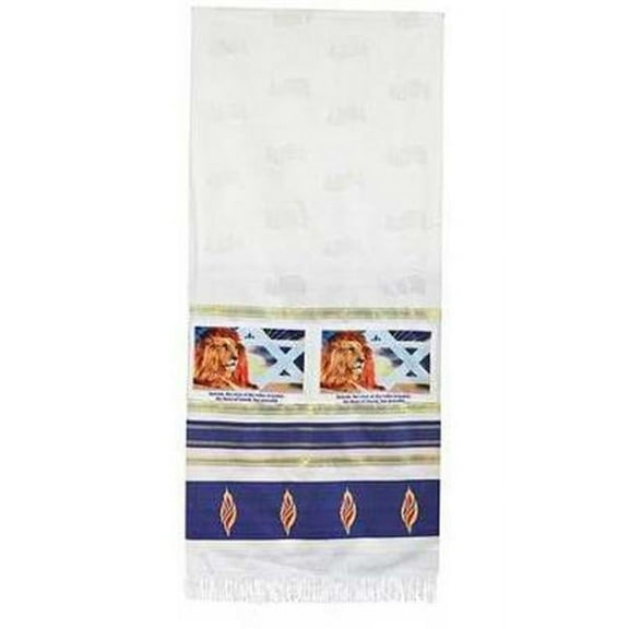 Holy Land Gifts 74245 Prayer Scarf-Lion Of Judah