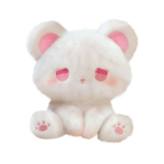 Cute Stuffed Animal Plush Animal Doll Throw Pillow, Huggable Home Decoration Sitting Plush Toy for Gifts Family Teens