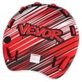 thumbnail image 1 of VEVOR Towable Tube for Boating, 3 Riders Inflatable Boat Tubes and Towables, 510 lbs Capacity Water Sport Towable Tube for Boat to Pull - with Fins, Full Nylon Cover, Padded Handles & Safety Valve, 1 of 9