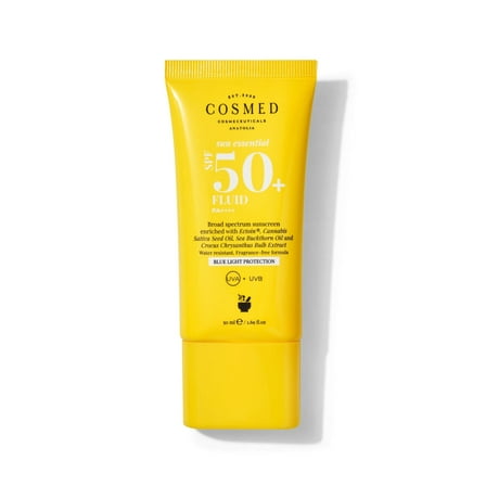 Cosmed Sun Essential Fluid SPF 50 Face Sunscreen for All Skin Types Next Generation Filters 50 ml