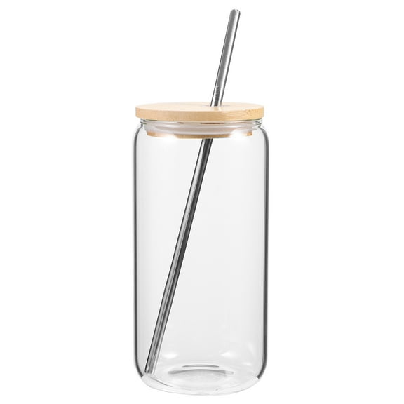 VERDANVERSE Home Use Drinking Glass Cup Transparent Glass 1 Set