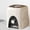 Cream M, variant on Fancyes Rice Storage Bin Cereal Dispenser Bucket Sealed Lid, Pantry Storage Container Cereal Container for Cabinet Kitchen Countertop Cream M