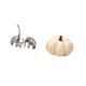 thumbnail image 5 of Figuras de de cerámica y almohadas de calabaza, escultura decorativa de animal coleccionable para el hogar, estante, sofá, cojín, decoración, 5 of 8