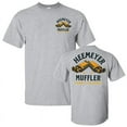 thumbnail image 5 of Heemeyer Muffler Cotton, Grandby Colorado, Full Color Full Size For Men For Women Unisex Comfort Tee T Shirt, Color: Sport Grey, Size: 2XL, 5 of 6