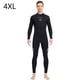 thumbnail image 2 of SAIL DE DIVE 3MM HETSUITS SCR Traje de buceo de neopreno de manga larga de manga larga con traje de surf resistente al desgaste para snorkeling surf nadando negro 4xl kenally OD003296-07, 2 of 7